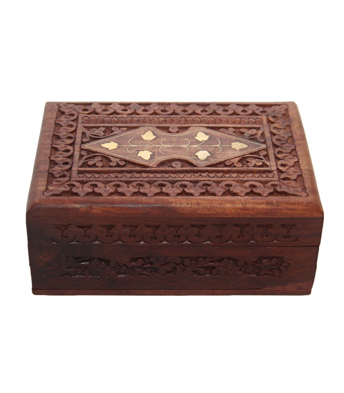 Carved Wooden Box| Handmade Wooden Box From Nepal