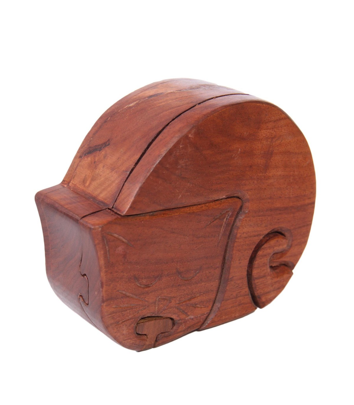 Wooden Cat Puzzle Box | Wholesale Supplier Of Wooden Decor