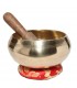 Gold Coloured Seven Metal Singing Bowl