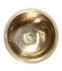 Gold Coloured Seven Metal Singing Bowl