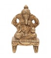 Statue of Lord Ganesh Comfortably Seated