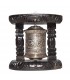 Black And Gold With Mystic Symbol Prayer Wheel