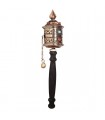 Black Handle, Hand-Held Prayer Wheel