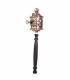 Black Handle, Copper Colored Prayer Wheel