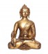 Gold Coloured Statue of the Akshobhya Buddha