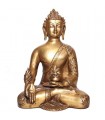 Gold Coloured Statue of the Akshobhya Buddha