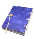 Two Dark Blue Hard Covered Notebook