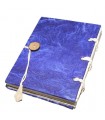 Two Dark Blue Hard Covered Notebook