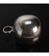Silver Cannon Ball Pendant