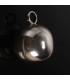 Silver Cannon Ball Pendant