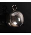 Silver Cannon Ball Pendant