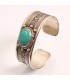 Turquoise Single Stone Bracelet