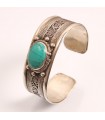 Turquoise Single Stone Bracelet