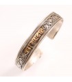 Buddhist Mantra Inscripted Bracelet