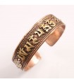 Buddhist Mantra Inscripted Bracelet