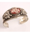 Embossed Ethnic Bracelet