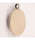 Ellipse Shaped Pendent