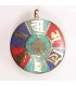 Tibetan Mantra In-scripted Amulet