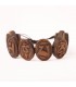 Embossed Tibetan Mantra Carved Bracelet