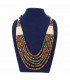 Colorful Tribal Inspired Necklace