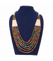 Colorful Tribal Inspired Necklace
