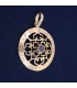 Round Ethnic Pendent