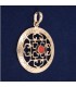 Round Ethnic Pendent