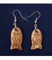 Tibetan Fish Ear Rings