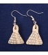 Triangular Shaped Ear Rings