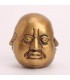 4 Faced Brass Buddha Sculpture