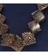 Rhombus Shaped Bone Necklace