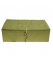 Green Paper Jewelry Box