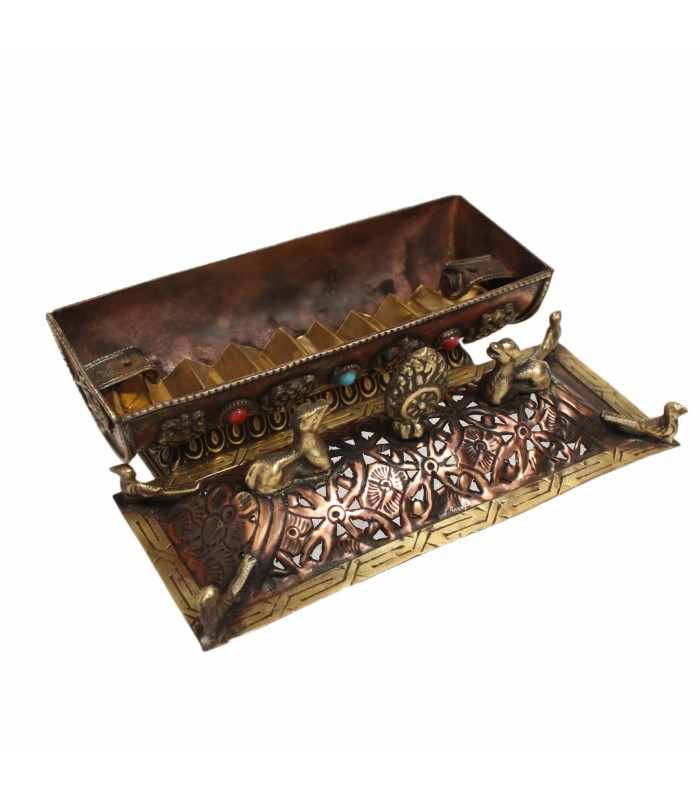 Antique Incense Burner And Holder