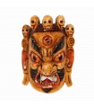 Ferocious Bhairav Wooden Mask