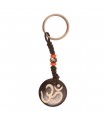 Om Black Key Ring