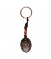 Oval Endless Knot Key Ring