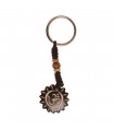 Round Om Key Ring