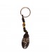 Eye Of Buddha Bone Key Ring