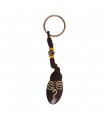 Eye Of Buddha Bone Key Ring