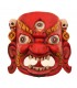 Fierce Red Bhairav Mask