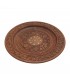 Floral Wooden Plate