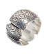 Four Shield Silver Band Ring