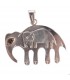 Elephant upon Elephant Black Onyx pendant