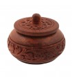 Petite Wooden Pot