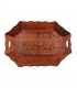 Mahogany Wooden Tray