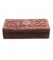 Flower Carved Jewelry Box