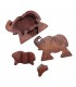 Wooden Elephant Puzzle Box