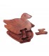 Wooden Duck Puzzle Box