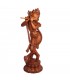 Astonishing Wooden Sculpture Of Krishna