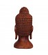 Wooden Sculpture Of Buddha’s Face
